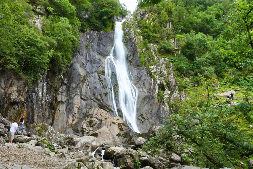 Aber Falls waterfall