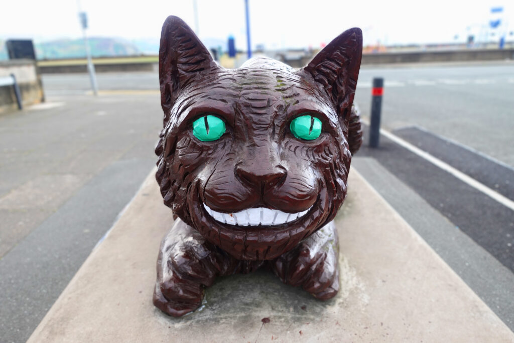 Cheshire statue in Llandudno